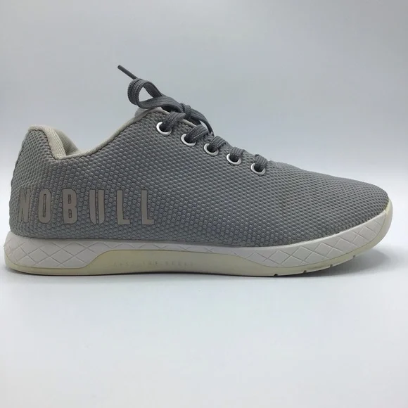 NOBULL Project Unisex Grey Crossfit Training Shoes Men\'s 10.5 Women\'s 12 Nobull Gray Crossfit Training Sneakers Shoes | Women Sz. 9  main image 4